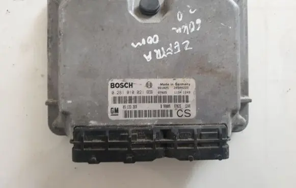 Opel Zafira A Engine control unit/module 0281010021