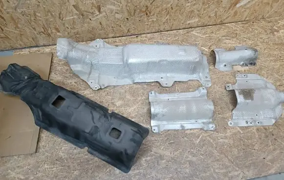 Citroen DS7 Crossback Exhaust heat shield