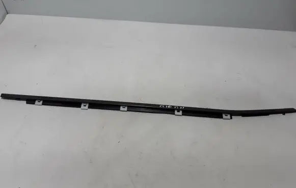 Front door glass trim molding