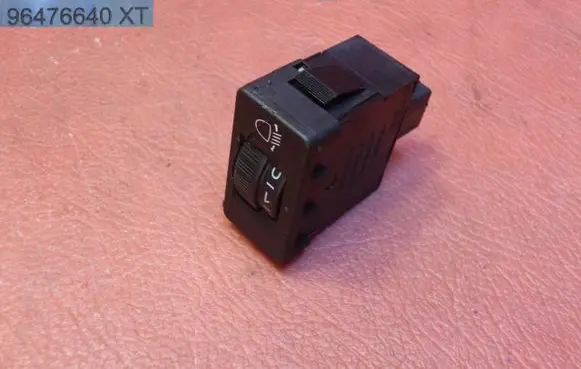 Peugeot 207 CC Headlight level height control switch 96384422XT