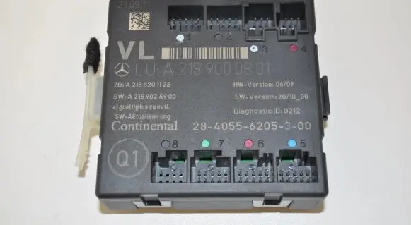 Mercedes-Benz CLS C218 X218 Door control unit/module A2189000801
