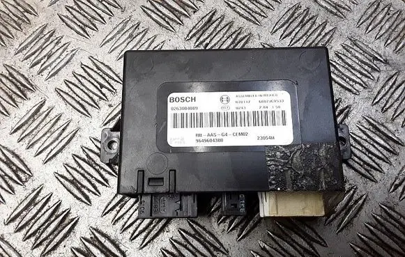 Peugeot 607 Parking PDC control unit/module 9649604380