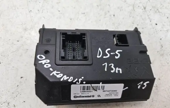 Citroen DS5 Air conditioning/heating control unit 9674272080