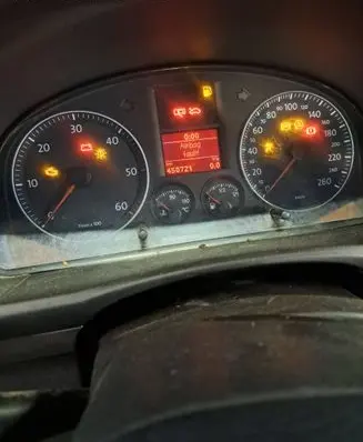 Volkswagen Touran I Speedometer (instrument cluster) 110280217007