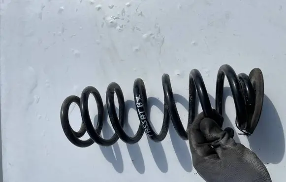 Volkswagen PASSAT B7 Rear coil spring T0930525