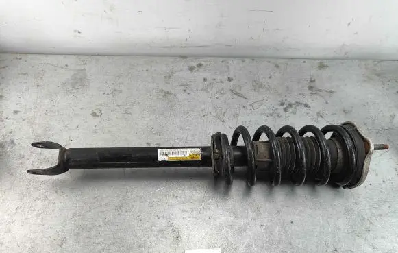 Front shock absorber with coil spring