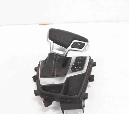 Gear lever shifter trim leather/knob