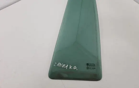 Rear vent window glass