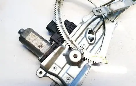 Opel Astra H Front door window regulator motor 13101479f