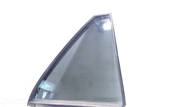 Rear vent window glass