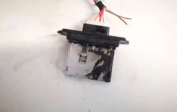 Heater blower motor/fan resistor