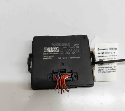 Volkswagen T-Cross Gateway control module A3C0903570254 3Q0907530AR