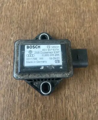 Audi A6 S6 C5 4B ESP acceleration yaw rate sensor 8E0907637A 0011796 0265005245