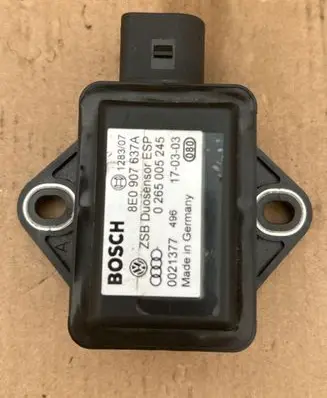 ESP acceleration yaw rate sensor