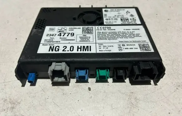 Opel Insignia A GPS navigation control unit/module 23474779 4531162 7609400144