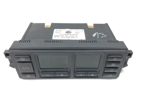 Audi A3 S3 8L Climate control unit 8L0820043M 5HB00760810