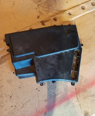 BMW 5 E60 E61 Fuse box cover 7520899 58650910