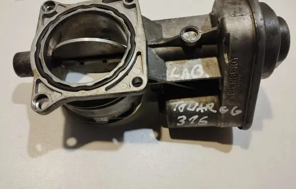 Volkswagen Touareg I Throttle valve 07Z128069A