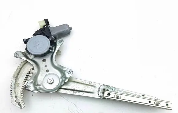 Front door window regulator with motor