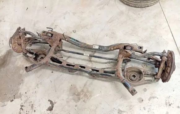 Audi A3 S3 8V Rear axle beam 5Q0505315G 5Q0511305AS