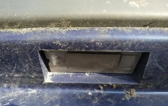 Renault Laguna II Number plate light