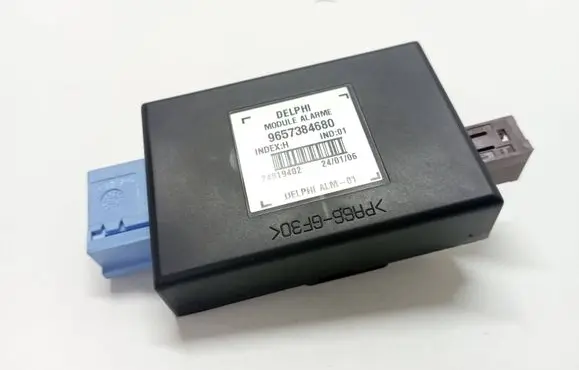 Peugeot 407 Alarm control unit/module 9657384680 24819402