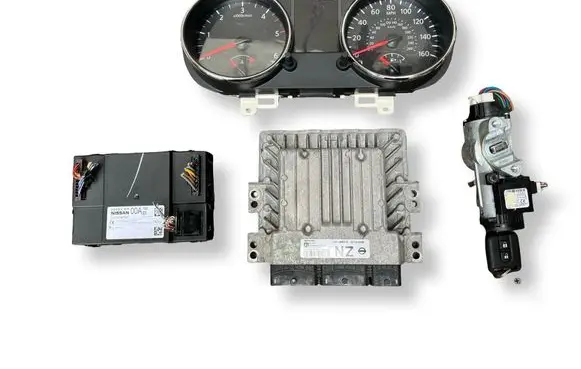 Nissan Qashqai Engine ECU kit and lock set S180067173A 237101449R