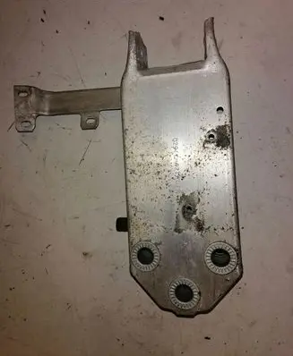BMW 5 F10 F11 Radiator support slam panel bracket 0291CH9277