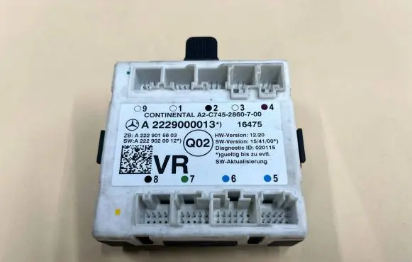Mercedes-Benz C W205 Door control unit/module A2229000013 A2229015603