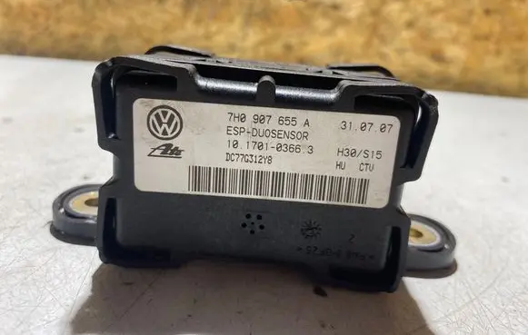 Volkswagen Touran I ESP acceleration yaw rate sensor 7H0907655A DC77G312Y8 10170103663