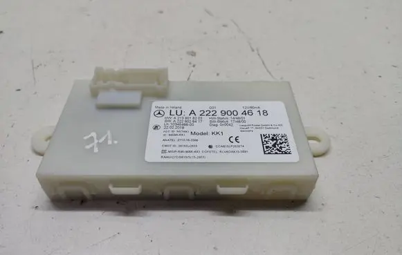 Keyless (KESSY) go control unit/module