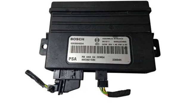Peugeot 308 Parking PDC control unit/module 6002JC0860 0263004204 9663821680