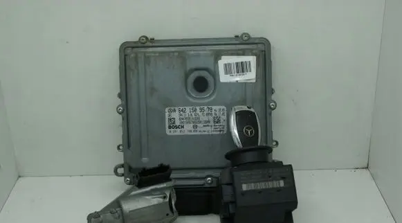 Mercedes-Benz CLK A209 C209 Engine ECU kit and lock set A6421509579
