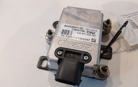 Peugeot 407 ESP acceleration yaw rate sensor 9645884180 13665706 448801002007