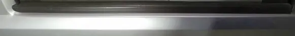 Jeep Cherokee Front door glass trim molding 