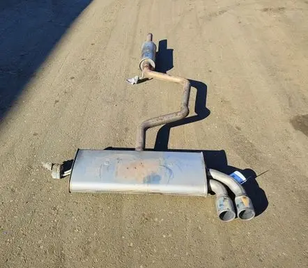 Volkswagen Golf VII Muffler/silencer 5Q0118N 5Q0253211AN