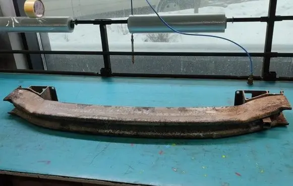 Opel Vectra C Rear bumper support beam IMPRK1547884