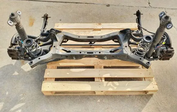 Rear axle beam