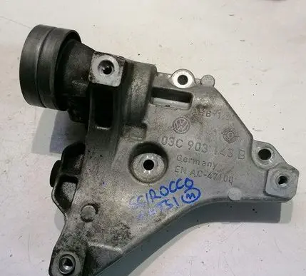Volkswagen Scirocco A/C compressor mount bracket 03C903143B