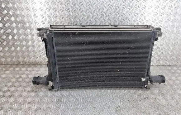 Audi Q7 4M Radiator set 4m0816411b 4m0145805c 8w0121521N