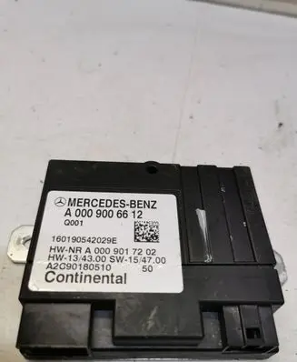 Mercedes-Benz C W205 Fuel injection pump control unit/module A0009006612 160190542029E A2C90180510