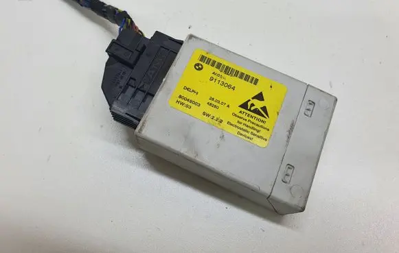 BMW 5 E60 E61 Center console control module 9113064 80049003