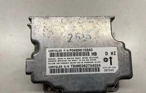 Dodge Durango II Airbag control unit/module 04896158AD P04896158AD