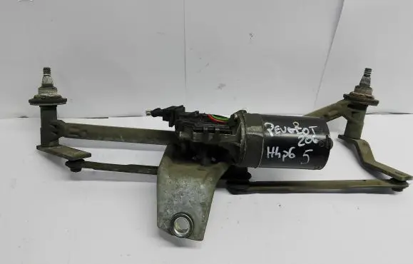 Peugeot 206 Front wiper linkage and motor 0390241360