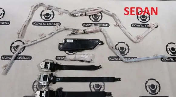 Skoda Octavia Mk4 Front seatbelt 5E6880741G 5E3880742G 5E6857805D