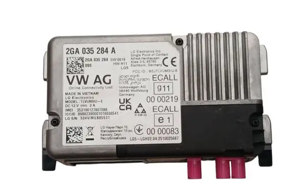 Volkswagen T-Roc Aerial antenna amplifier 2GA035284