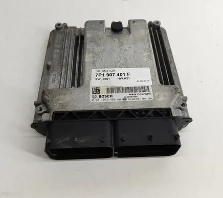 Volkswagen Touareg II Engine control unit/module 7P1907401F 0281032466
