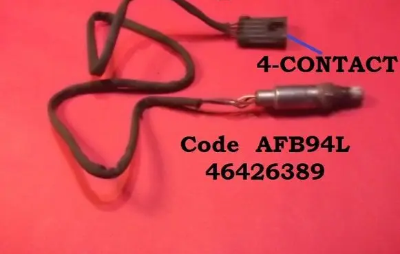 Alfa Romeo 145 - 146 Lambda probe sensor AFB94L 46426389