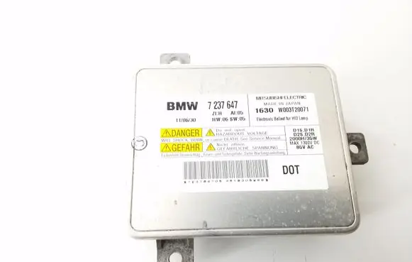 BMW 3 E90 E91 Headlight ballast module Xenon 7237647
