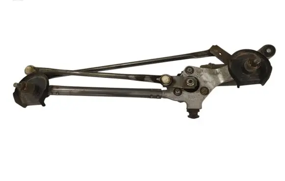 Front wiper linkage and motor